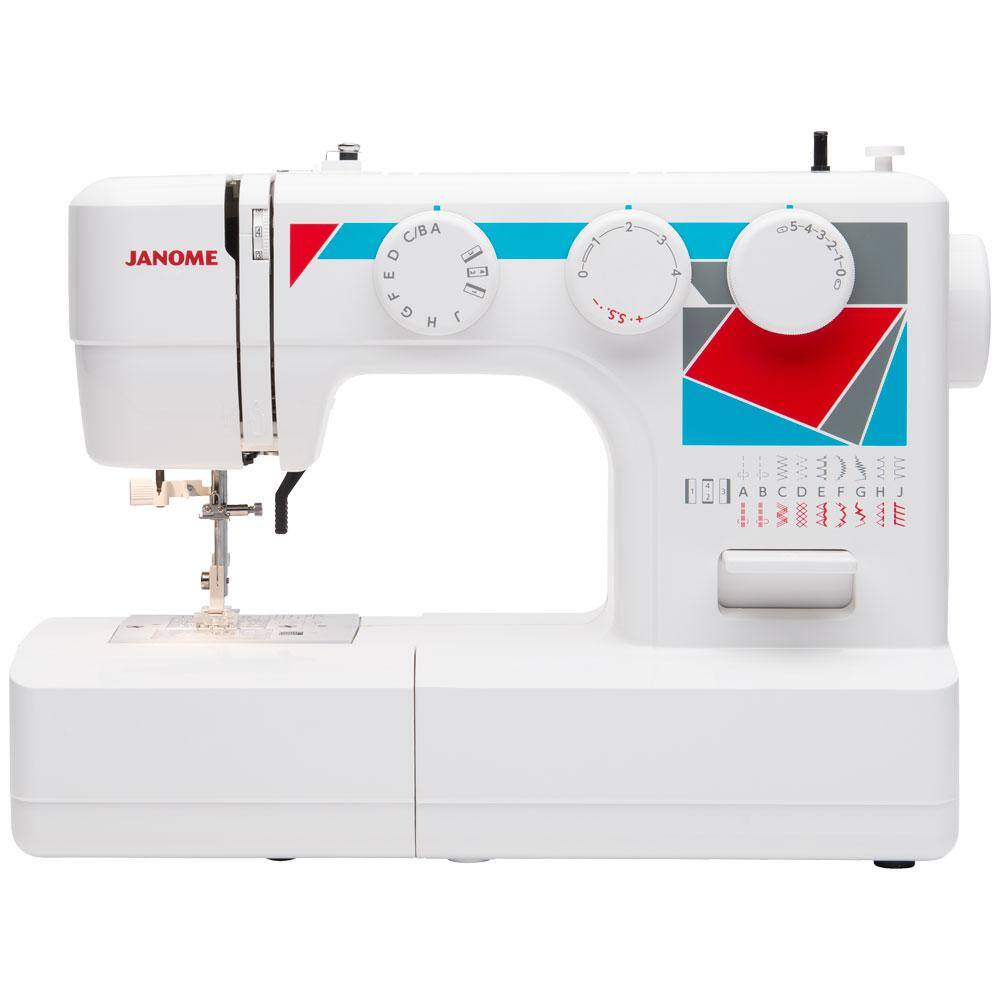 Janome MOD-19 Easy-to-Use Sewing Machine with Needle Threader 00150816