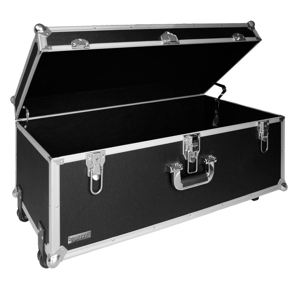 Vaultz 31 Gal. Extra-Large Locking Storage Chest in Black VZ00355