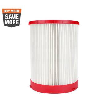 MW Large WetDry Shop Vacuum HEPA Filter (1-Pack) 49-90-1977