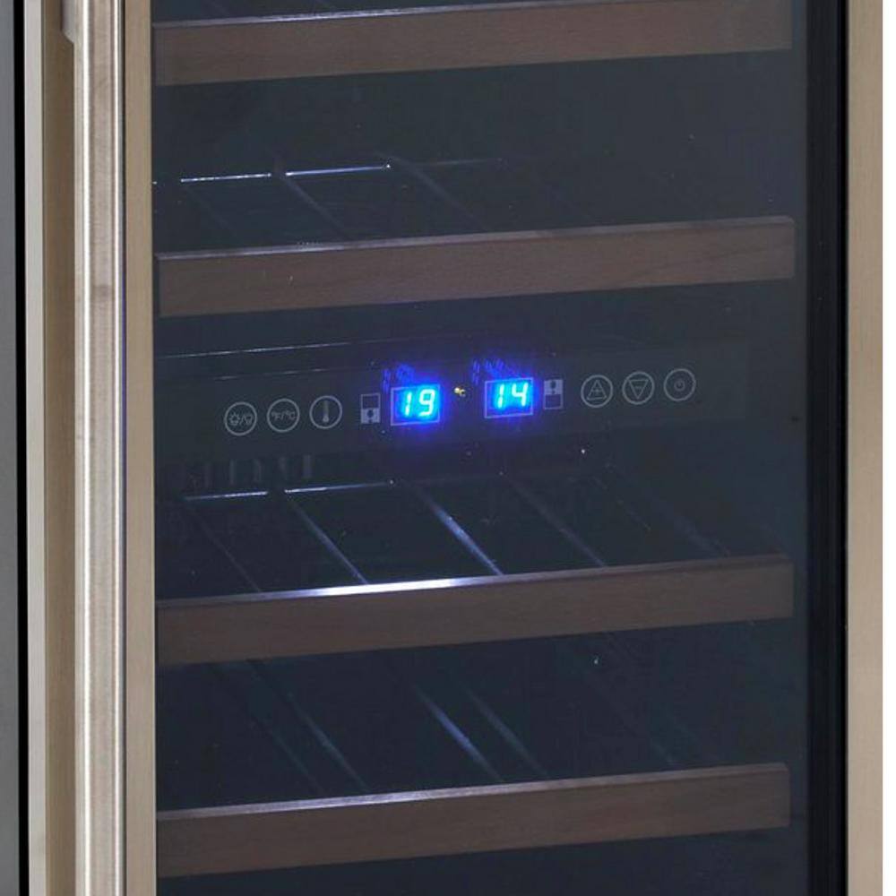 Avanti Dual-Zone 28-Bottle Free Standing Wine Cooler WCF282E3SD