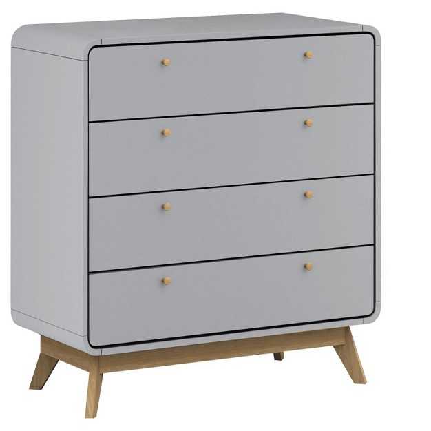 Ren Home Leva Scandinavian 4 Drawer Dresser