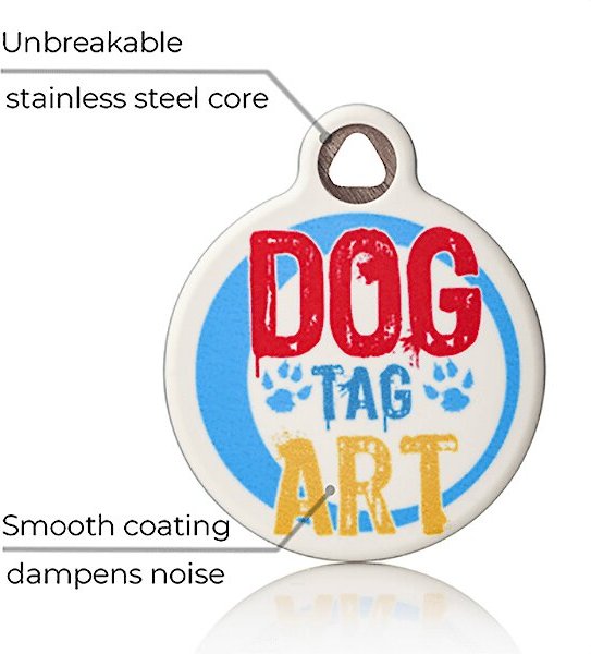 Dog Tag Art Squirrel Patrol Personalized Dog and Cat ID Tag