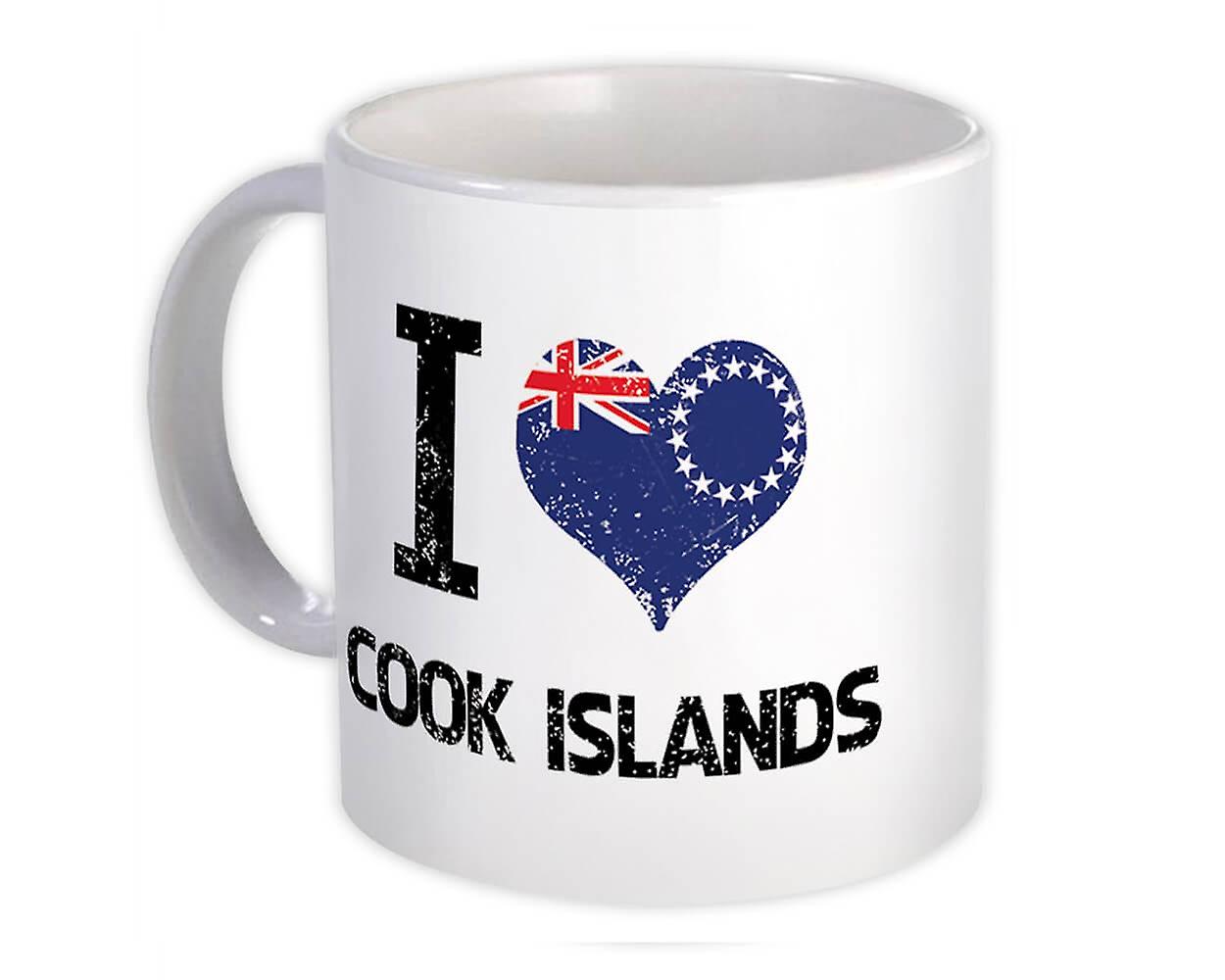 Gift Mug: I Love Cook Islands Heart