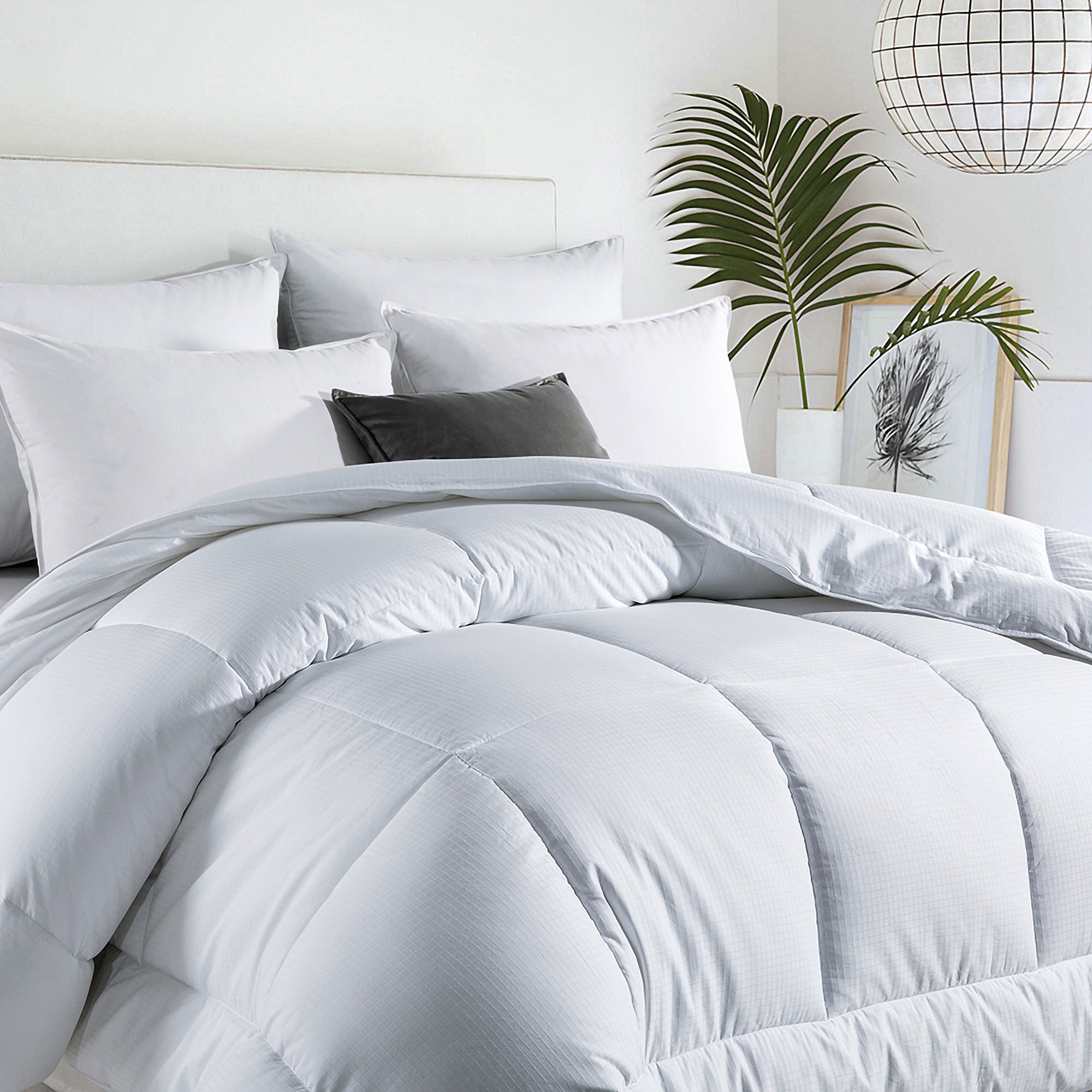 All Seasons Dobby Square Down Alternative Comforter