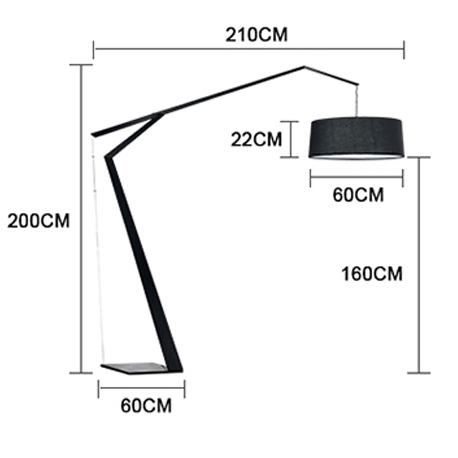 Jumbo Retro Floor Lamp Cl1259