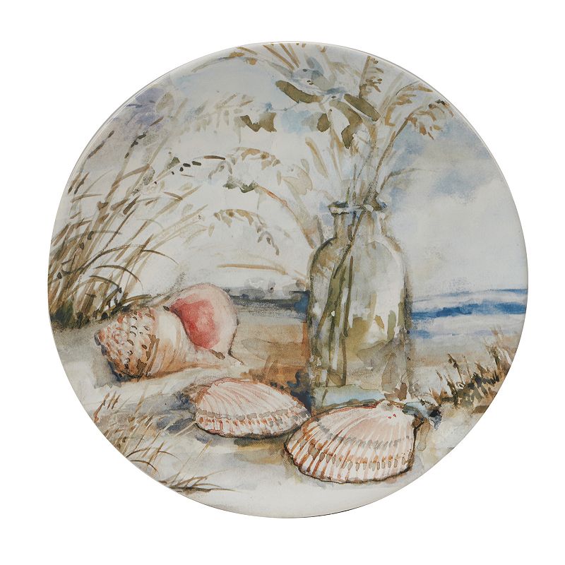 Certified International Coastal Landscape 4-pc. Salad Plate Set