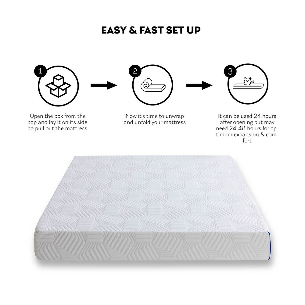 8 Inch Full Gel Memory Foam Mattress