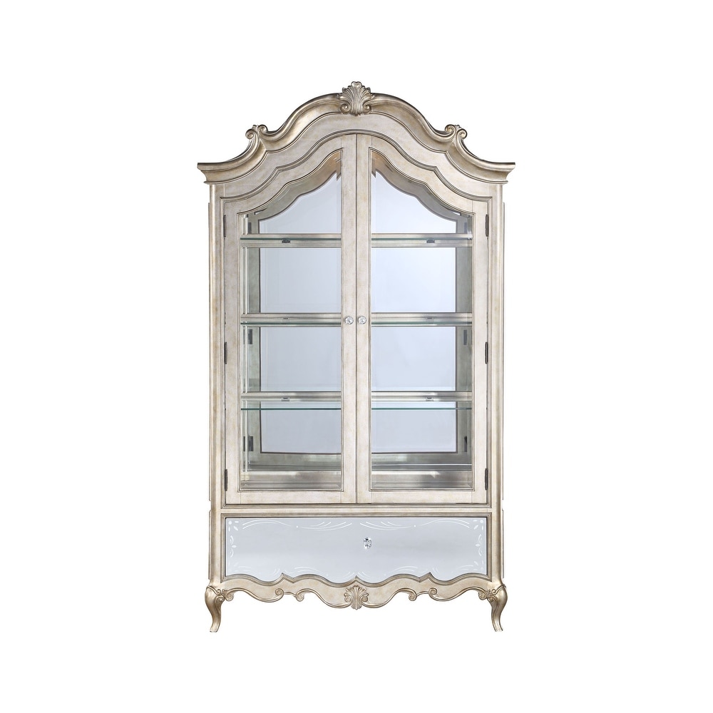 ACME Esteban Curio in Mirrored and Antique Champagne