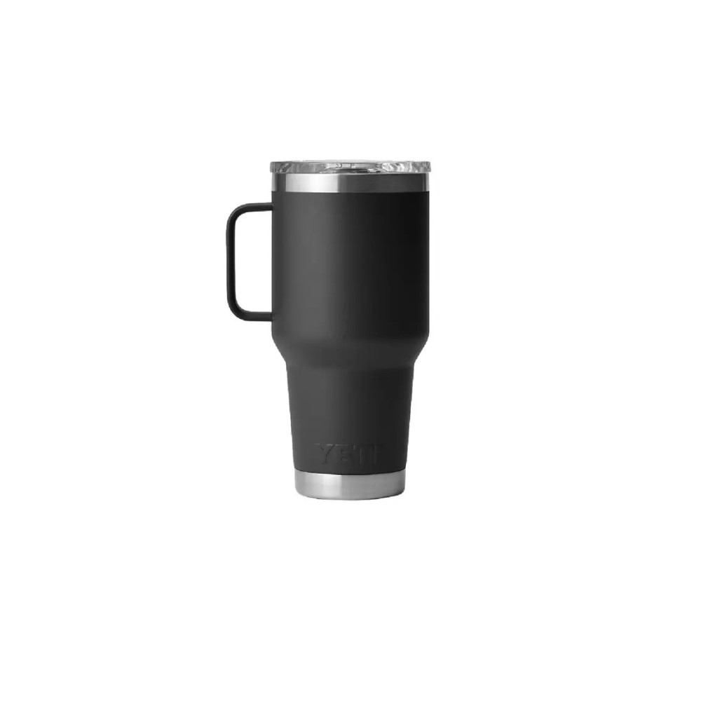 Yeti Black Rambler 30oz Travel Mug with Stronghold Lid