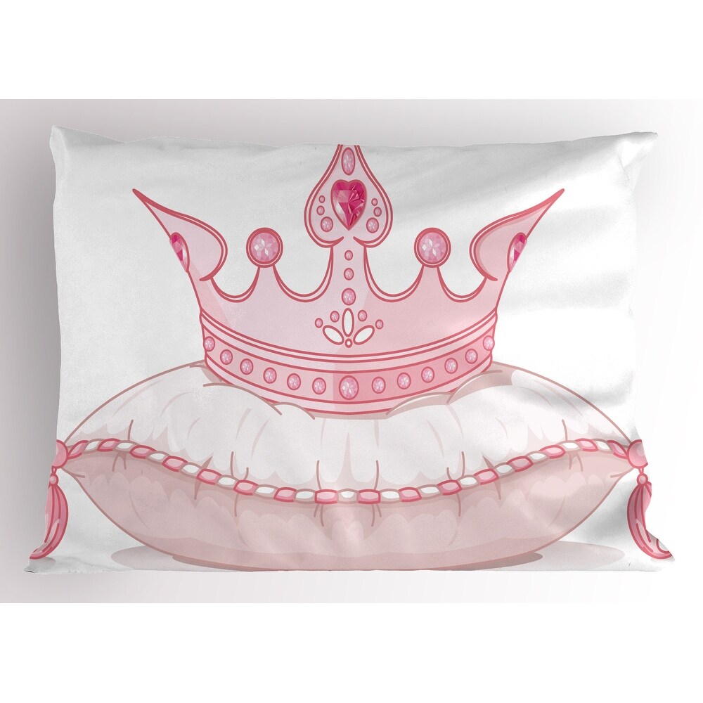 Ambesonne Queen Pillow Sham  Decorative Standard Size Printed Pillowcase