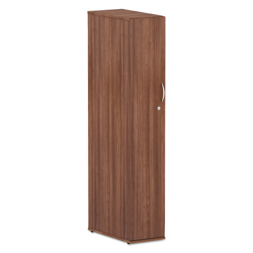 Alera Valencia Series Wardrobe， 11.88w x 22.78d x 65h， Modern Walnut (VA621224WA)