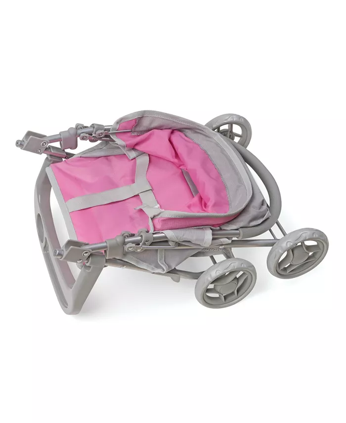 Badger Basket Glide Folding Single Doll Stroller