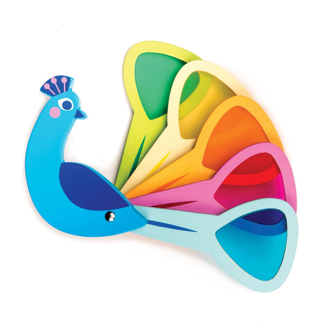 Peacock Colours by Tender Leaf Toys