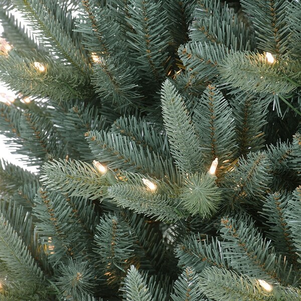 Puleo International 7.5 ft. PreLit Monterey Spruce Tree