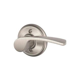 Schlage Merano Satin Nickel Right Handed Dummy Door Handle F170 MER 619 RH