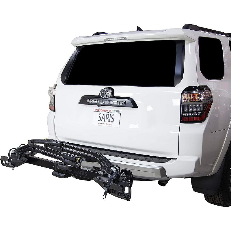 Saris SuperClamp EX Hitch Bike Rack， Bike Rack for Car， 2 Bikes