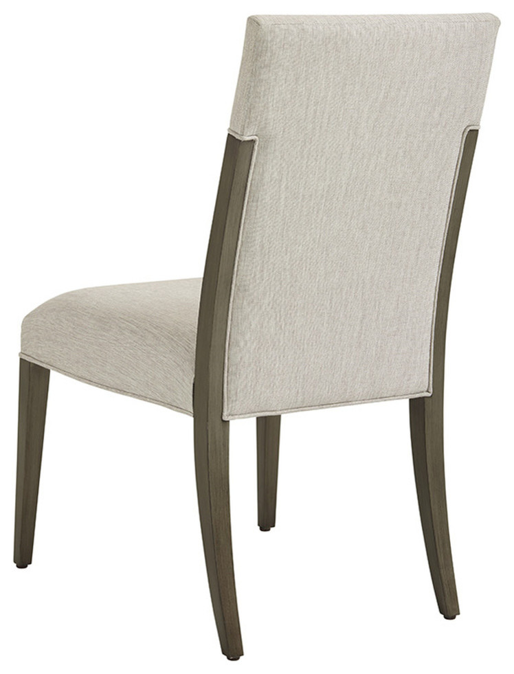 Emma Mason SIgnature Ayana Saverne Upholstered Side Chair (Set of 2) in Platinum   Transitional   Dining Chairs   by Emma Mason  Houzz