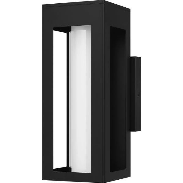 Jackson LED Matte Black Outdoor Wall Lantern Shopping - The Best Deals on Outdoor Wall Lanterns | 41429419