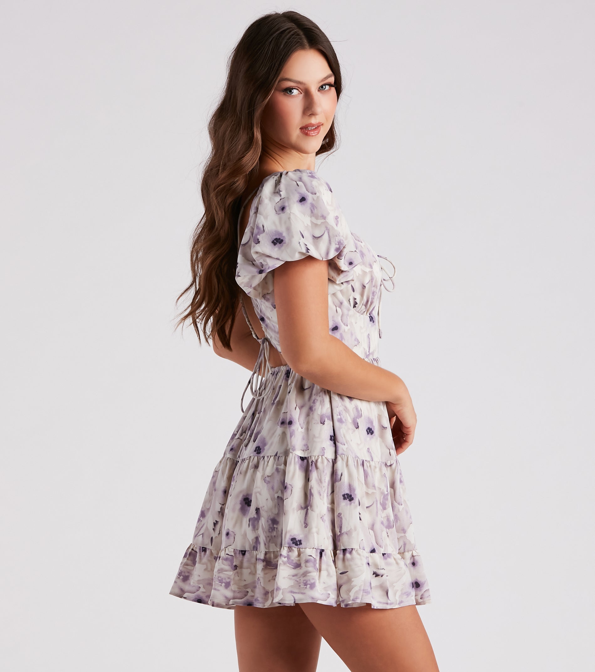 Freshly Picked Floral Skater Dress