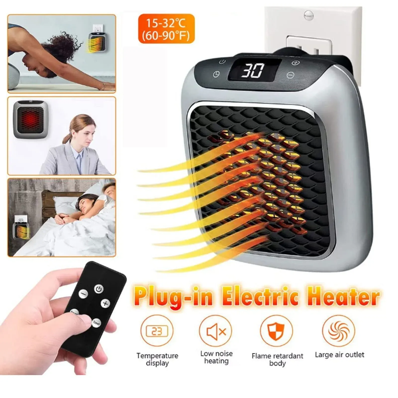 🔥BIG SALE - 49% OFF🔥🔥Smart Ceramic Heater(Buy 3 Free Shipping