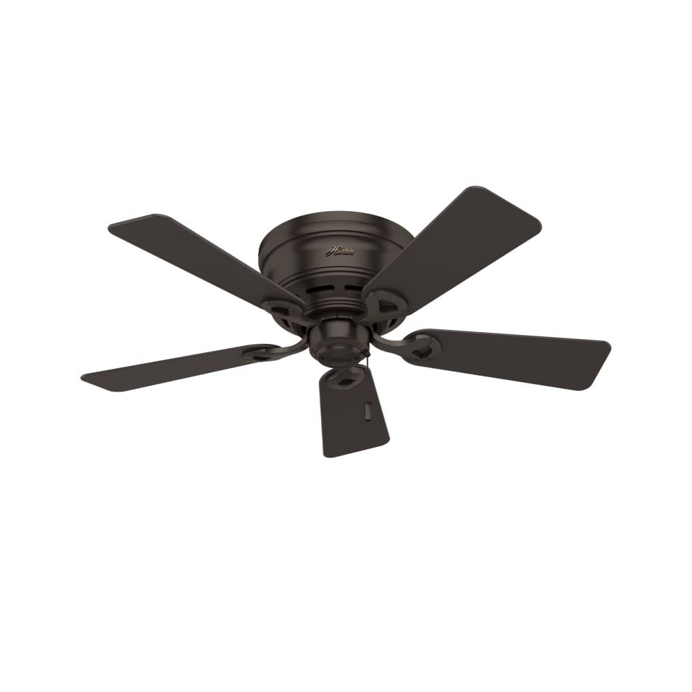 Hunter Haskell Ceiling Fan 42 Premier Bronze Dark Mocha ;