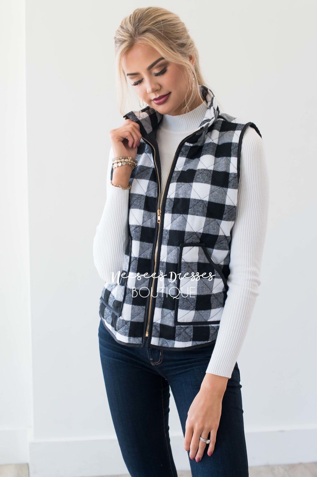 Campfire Classic Checkered Vest