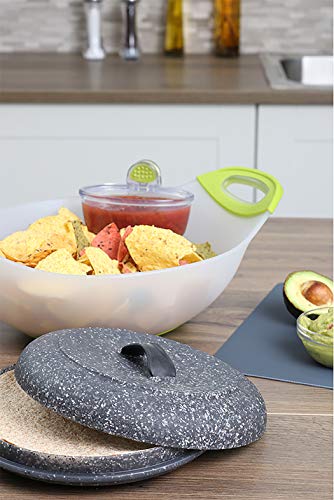 Dexas Extra-Large Tortilla Warmer in Granite