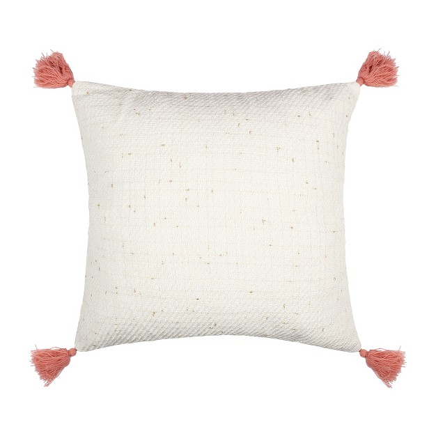 Loretta Gold Slub Decorative Pillow Levtex Home