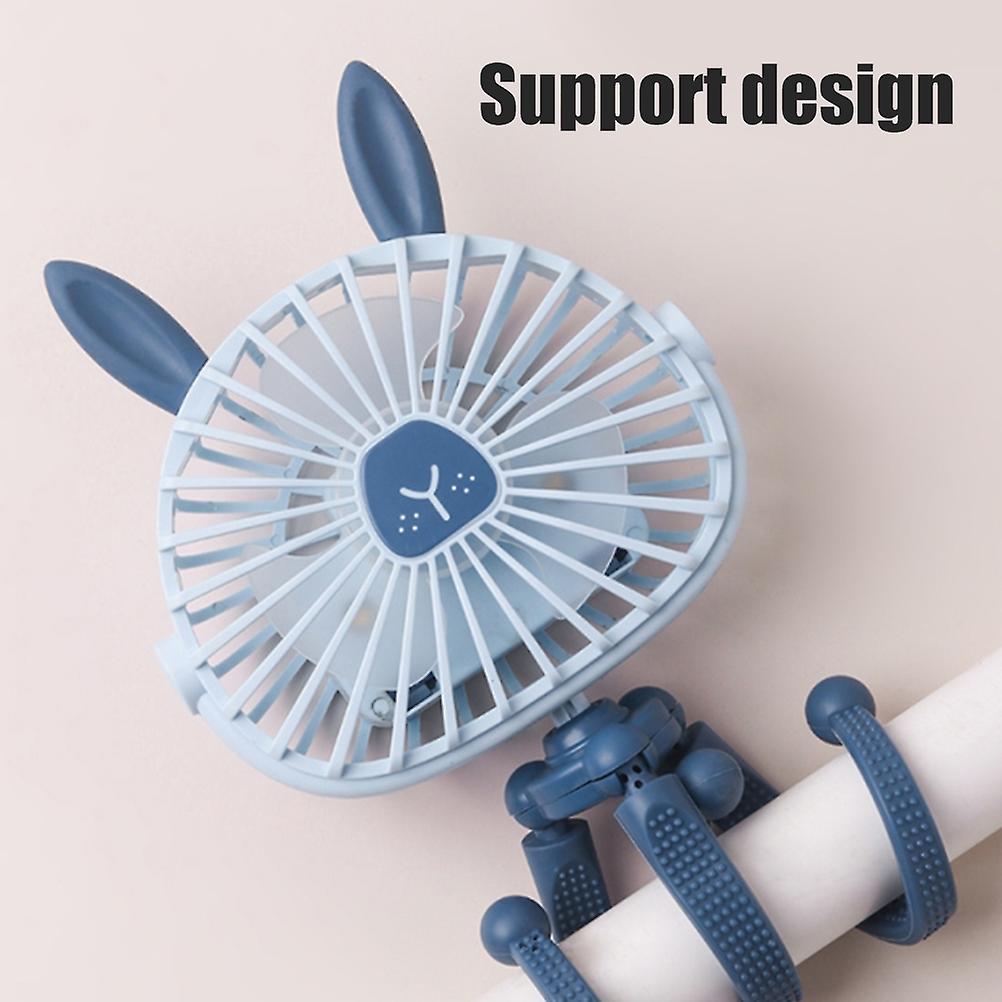 Quiet Portable Fan，Mini Handheld Fan Clip USB Rechargeable Fan Mini Handheld Fan Multi-Functional