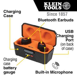 Klein Tools Bluetooth Jobsite Earbuds AESEB1