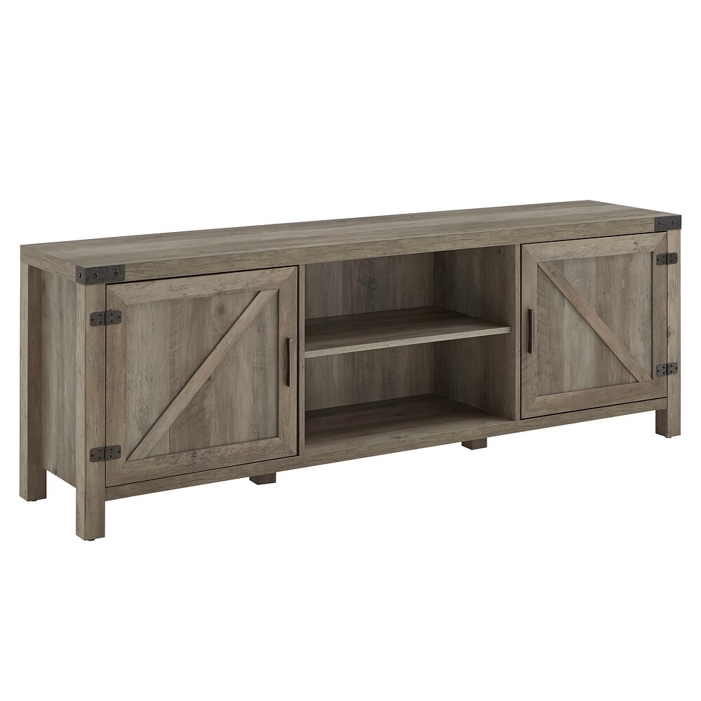 Sheldon Grey Wash Finish TV Stand by iNSPIRE Q Classic