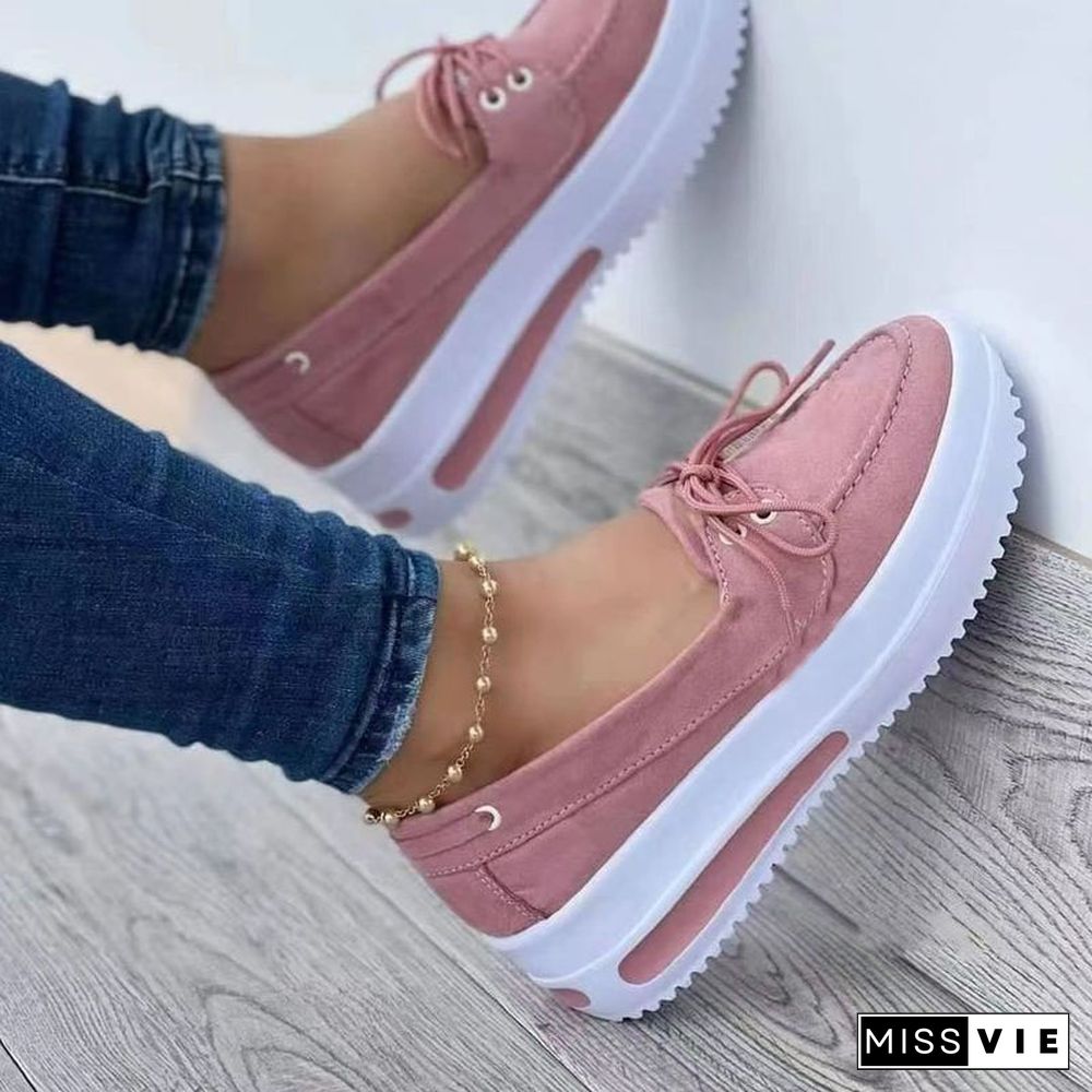 Summer Women Shoes Thick Bottom Platform Flat Shoes Ladies Wedges Sandals Buckle Strap Casual Female Footwear Shake Shoes