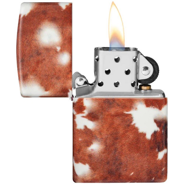 Zippo Cow Print Design Windproof Lighter