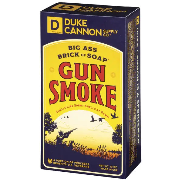 Duke Cannon Big Ass Brick of Soap， Gun Smoke