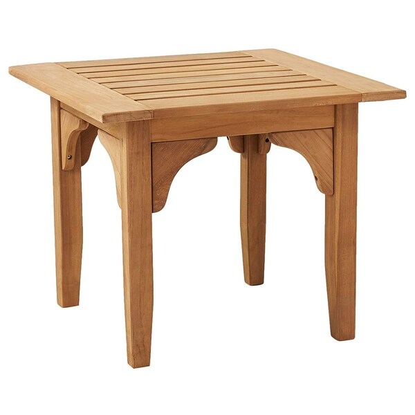 Cambridge Casual Leon Teak Patio Side Table