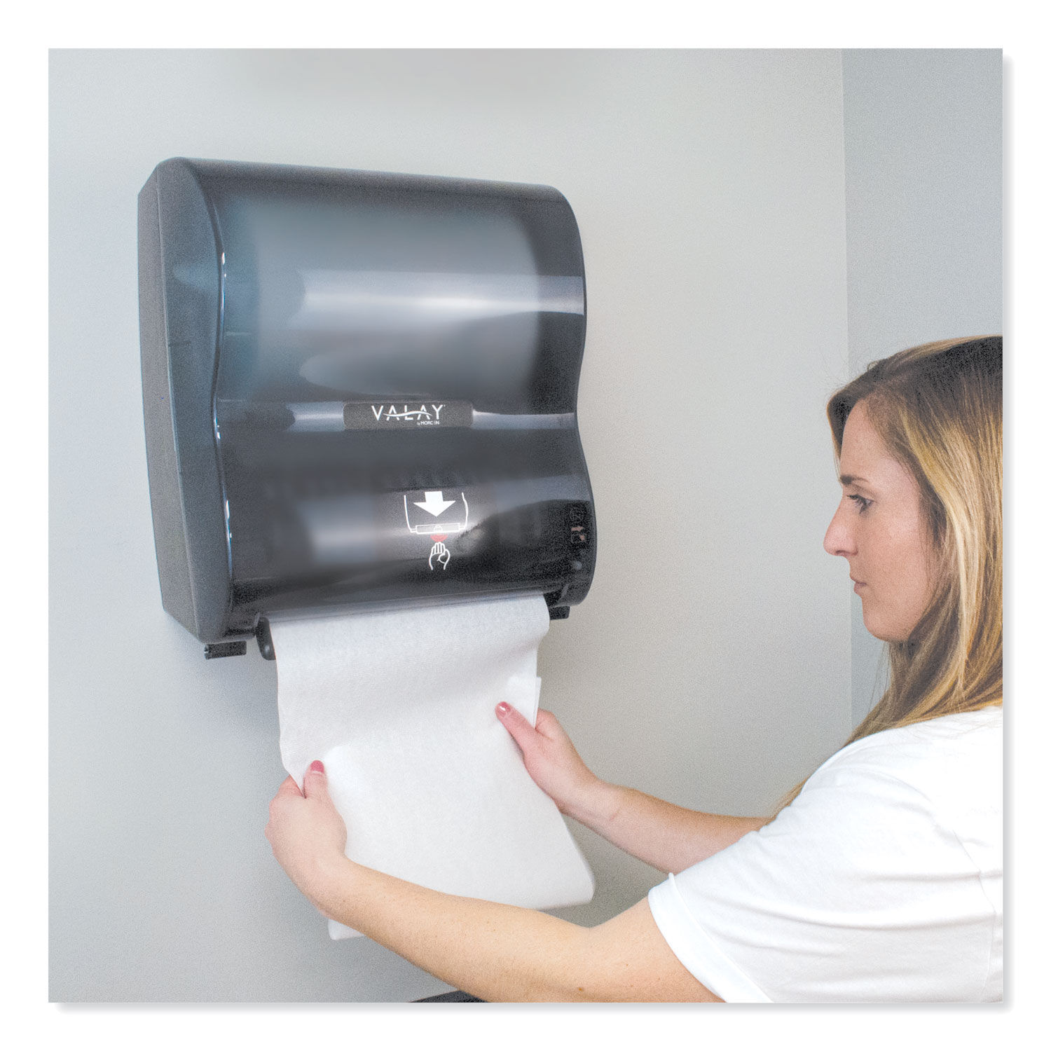 Valay 10 Inch Roll Towel Dispenser by Morcon Tissue MORVT1010