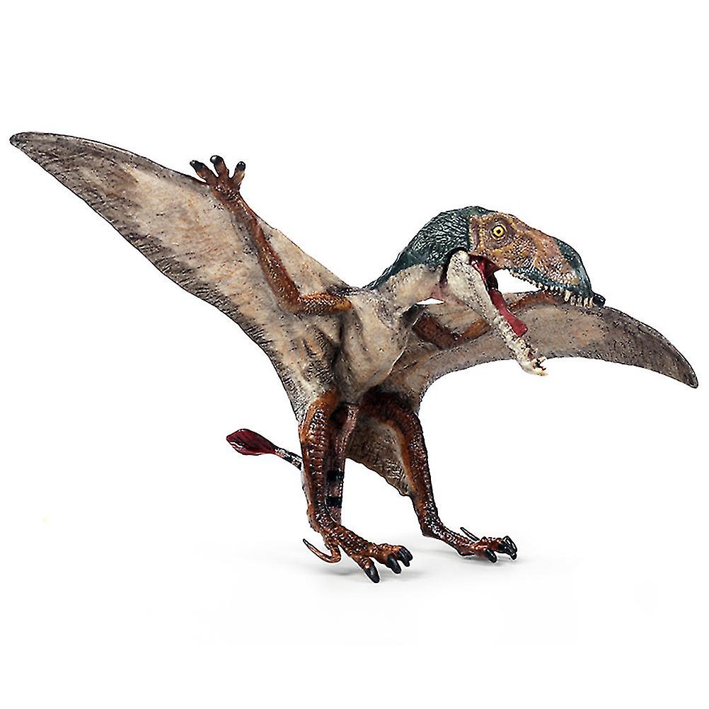 Kids Carnivorous Open Mouth Pterodactyl PVC Dinosaur World Animal Model Action Figures Toy