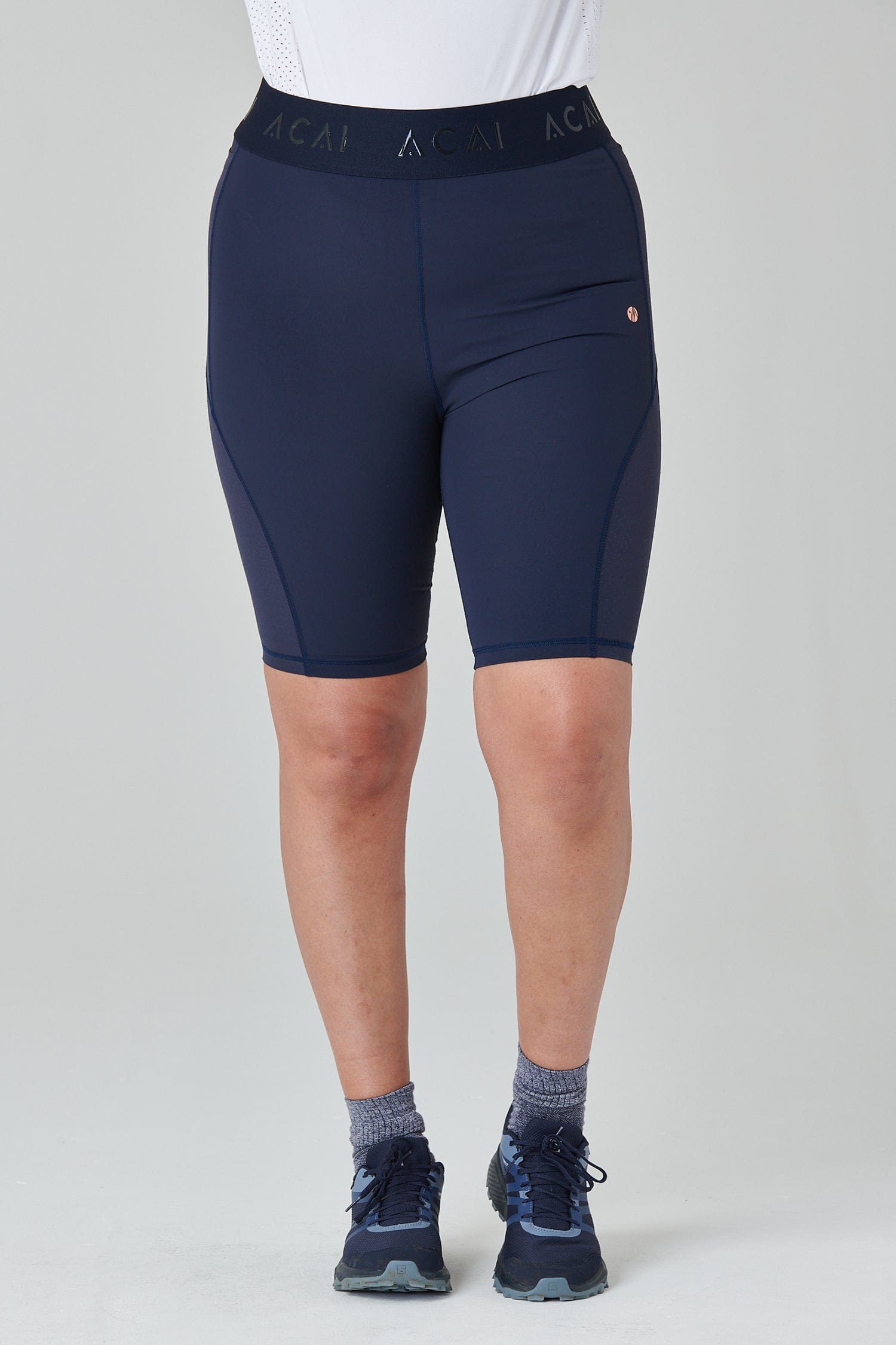 The Panelled Shorts - Midnight Blue