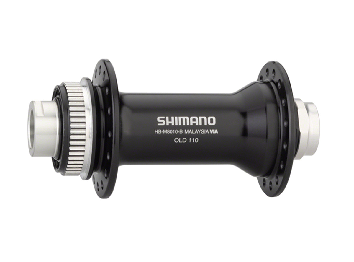 Shimano XT M-8010-B MTB Disc Hub - Boost - Front - Center Lock - Black