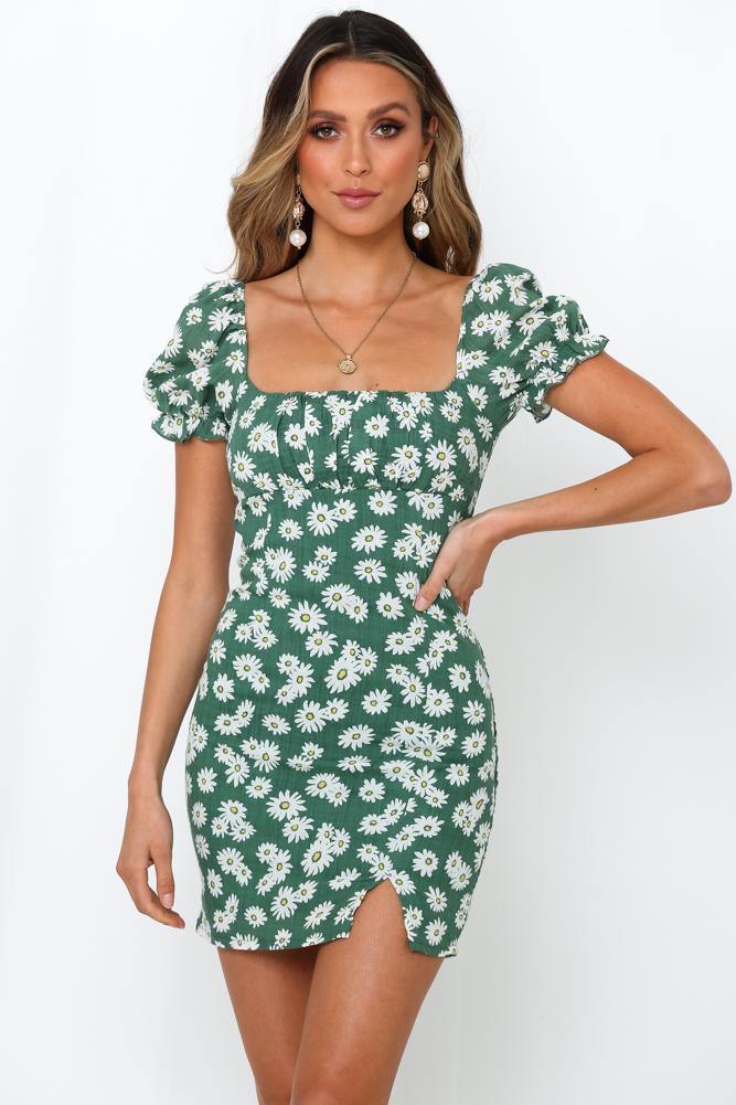 Little Havana Dress Green