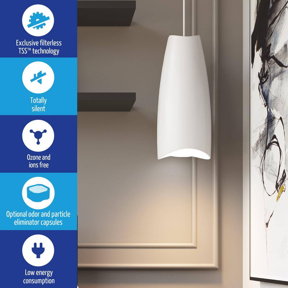 AirFree 350 sq. ft. Lamp the Only Air Purifier That Can Elegantly and Silently Replace Any Ceiling Lamp Lamp