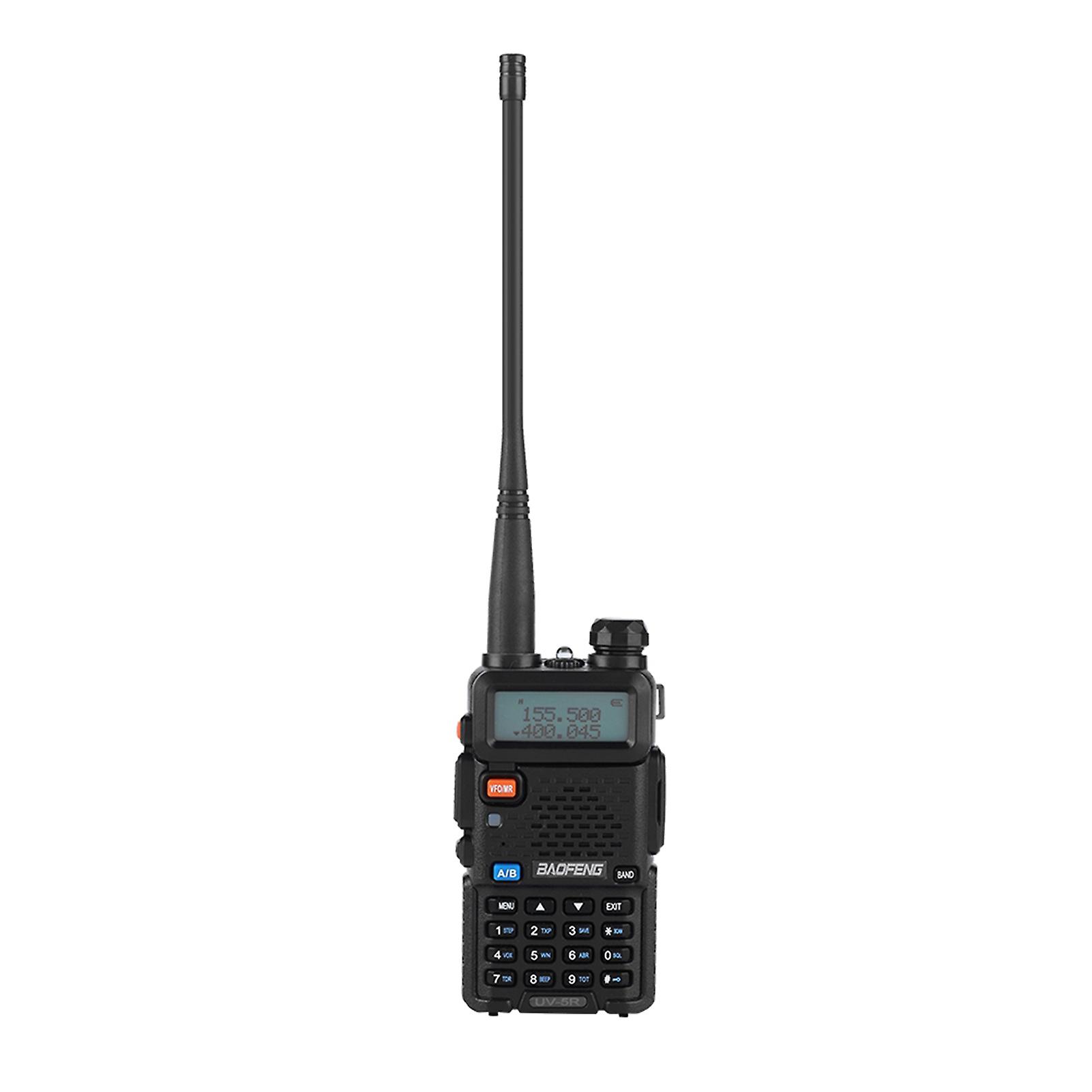 5w Uv5r Portable Vhf Uhf Dual Band Walkie Talkie Professional Radio Transceiver Eu 100240v