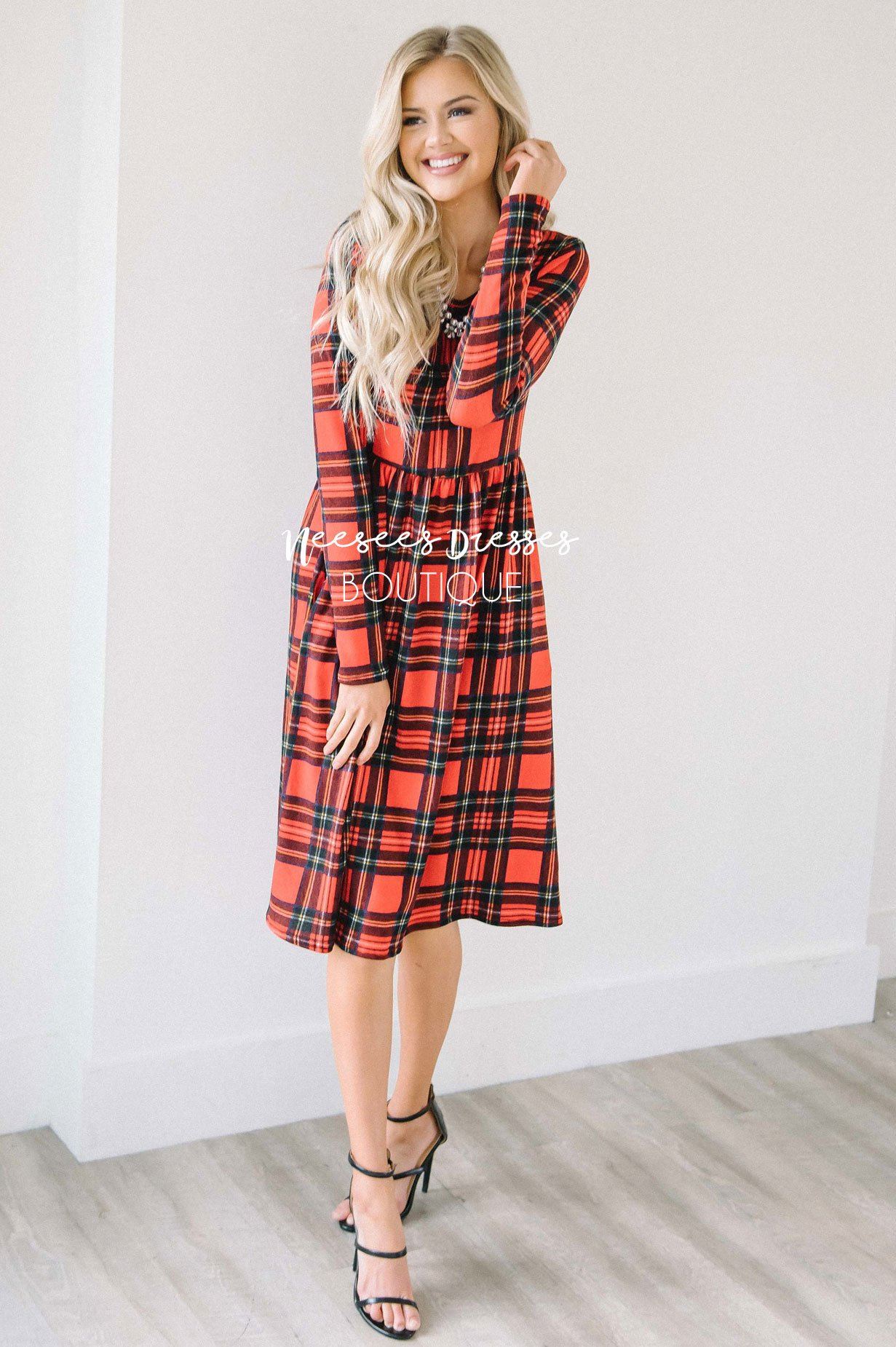 The Nellie Plaid Dress