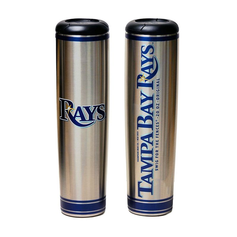 Tampa Bay Rays 20 oz. Metal Bat Tumbler