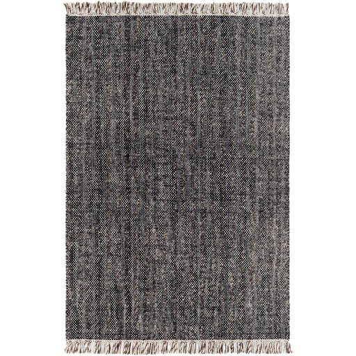 Reliance Modern Wool Black Rug