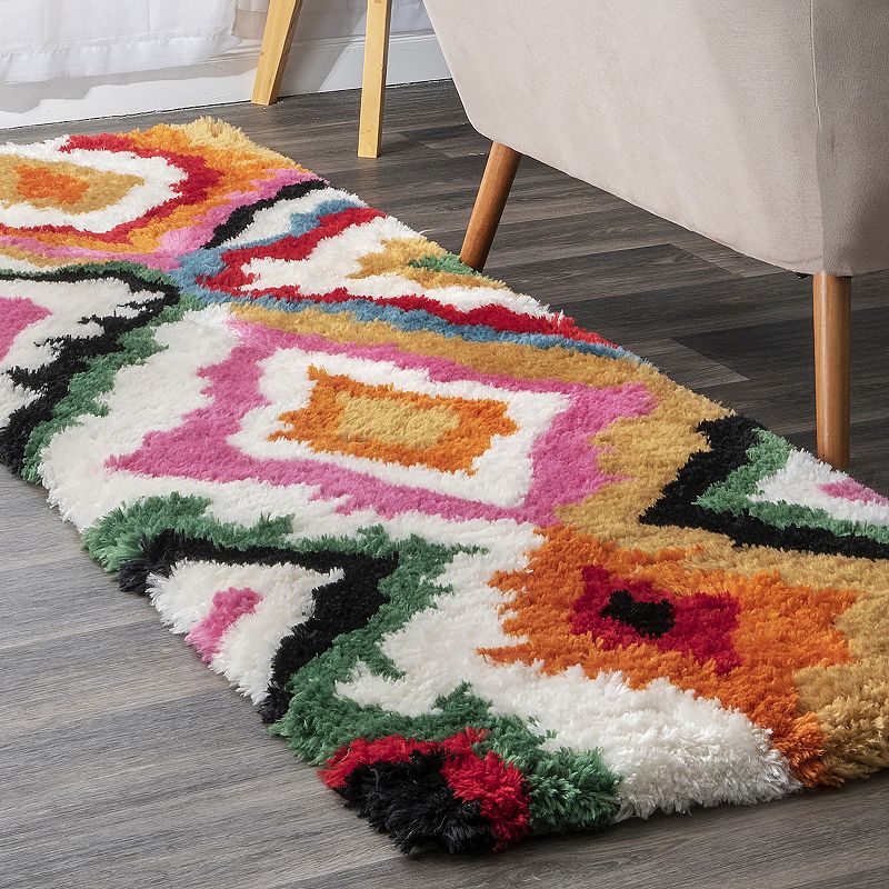 nuLOOM Carnival Abbey Shaggy Area Rug