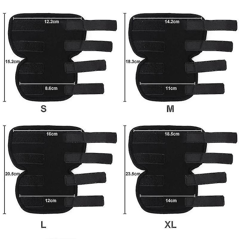 2 Pairs Dog Front Leg Wrist Guard， Leg Brace Kneepad Carpal Support Oint Brace Elbow Protector Warp