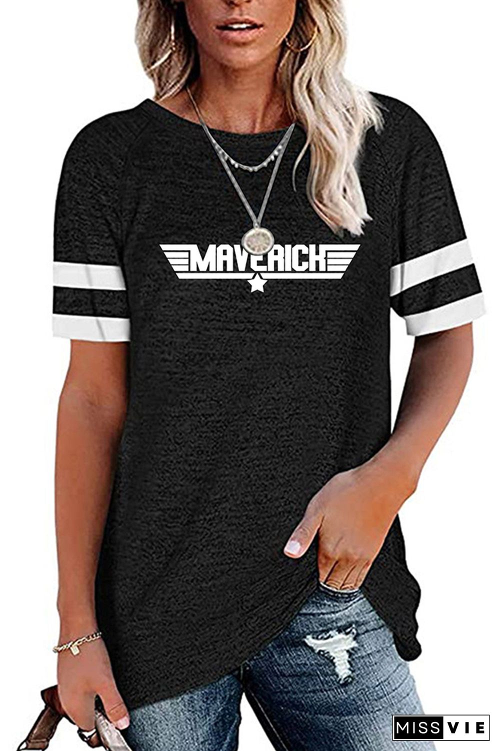 Maverick Top Gun Graphicay Tee Wholesale