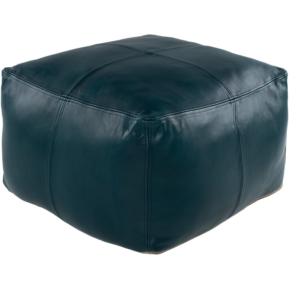 Brindisi Modern Patchwork 22 Inch Pouf