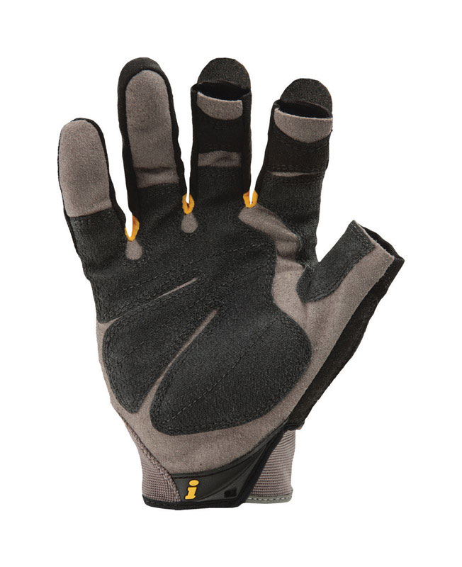 Ironclad Unisex Carpenter Framer Gloves Black/Gray M 1 pair